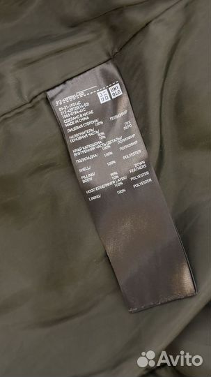 Пуховик женский uniqlo xs