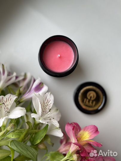 Свеча ручной работы ароматическая чакровая