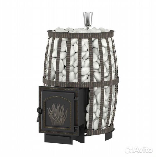 Готовая печь в баню