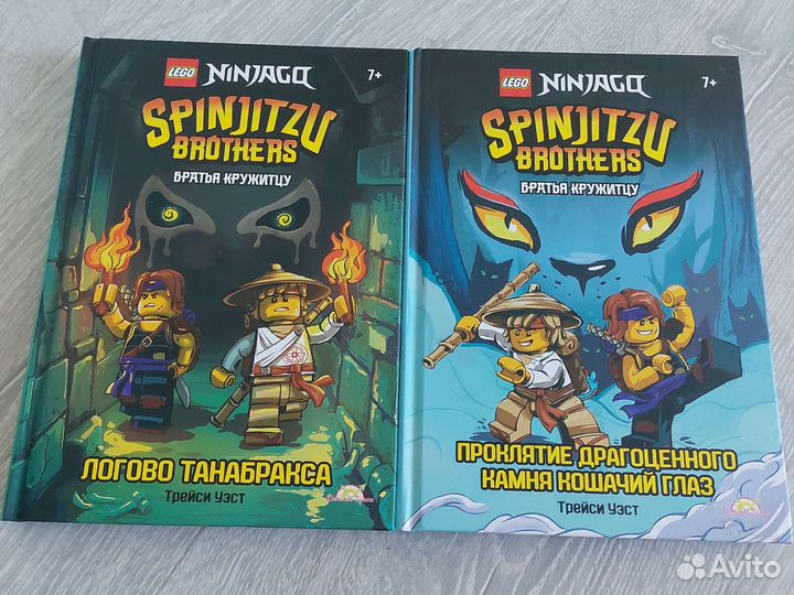 Книги lego ниндзяго