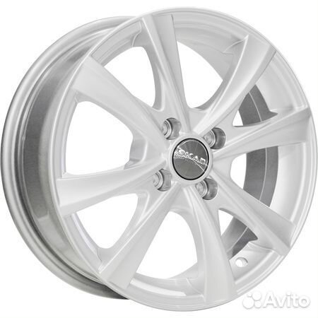 R15 4x100 6J ET45 D60,1 Скад Мальта белый