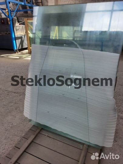 Боковое стекло для кондитерской витрины Гамма