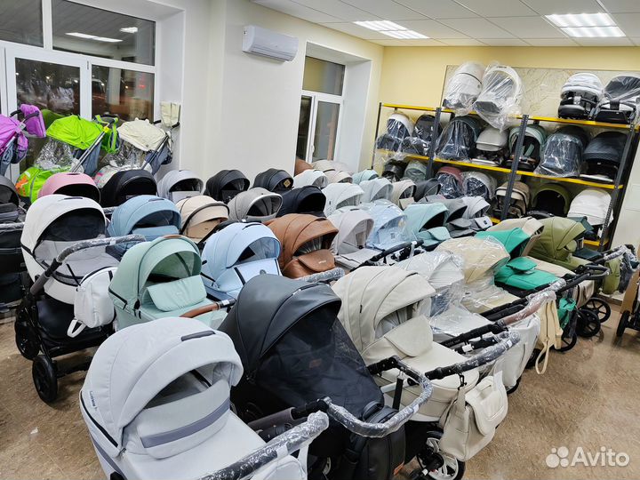 Коляски 2 в 1, 3 в 1 новые