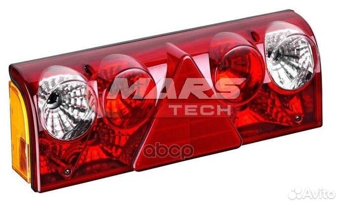 M611449 фонарь задний многосекц. прав с треуг