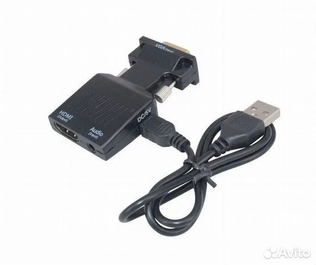 Переходник VGA to/к Hdmi