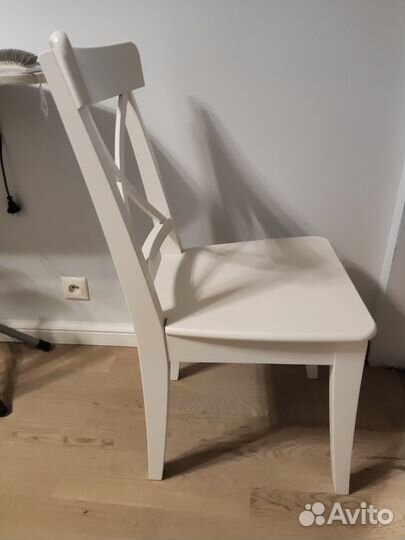 Стул IKEA ingolf 13742 white (белого цвета)