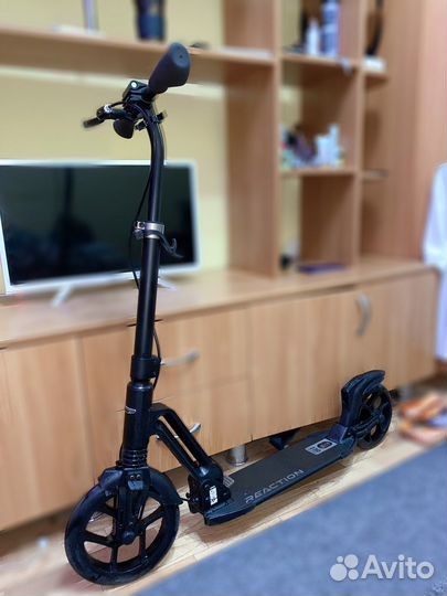 Самокат взрослый с большими колесами