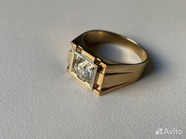 Кольцо с бриллиантом объявление продам
