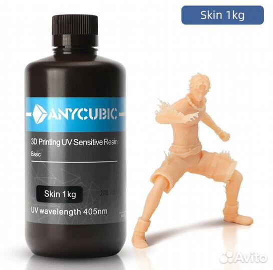 Фотополимерная смола Anycubic 3D Resin 405nm 1шт