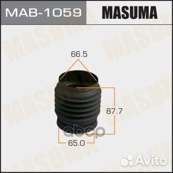 Пыльник стоек masuma (пластик) MAB1059 Masuma