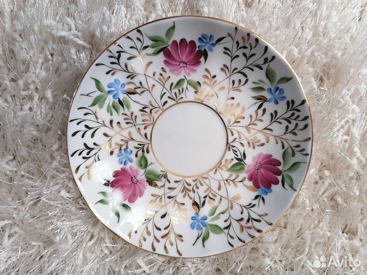 Чашка с блюдцем лфз