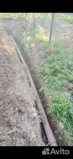 Траншея дренаж