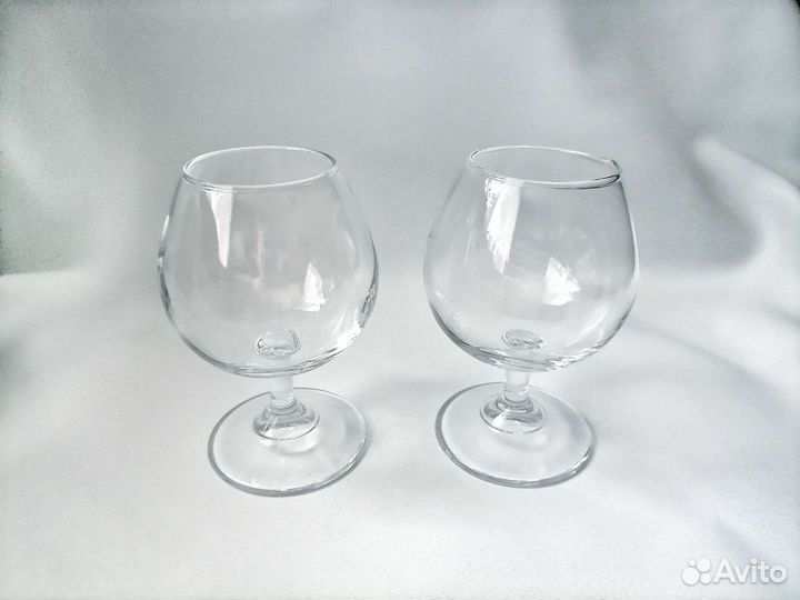 Фужеры для коньяка, 2 шт