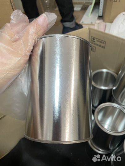 Жестяная банка 1 литр