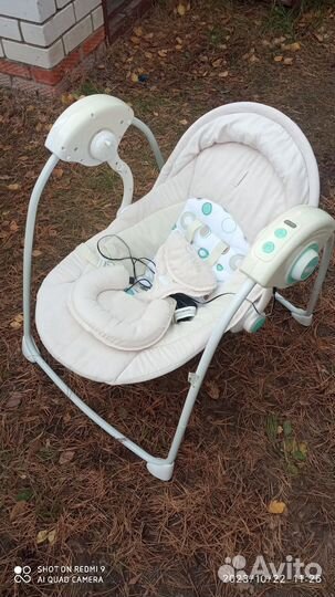 Детские электронные качели для новорожденных
