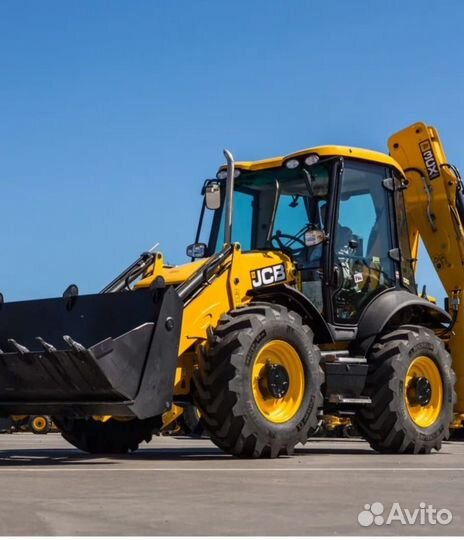 Трактор экскаватор погрузчик. JCB