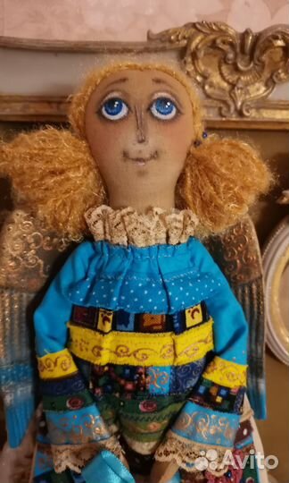 Интерьерная кукла ручной работы