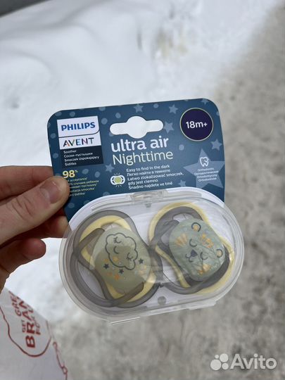 Соска пустышка avent 18 новая