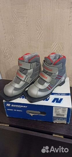 Лыжные ботинки детские