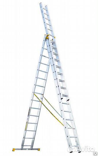 Лестница стремянка 3х18