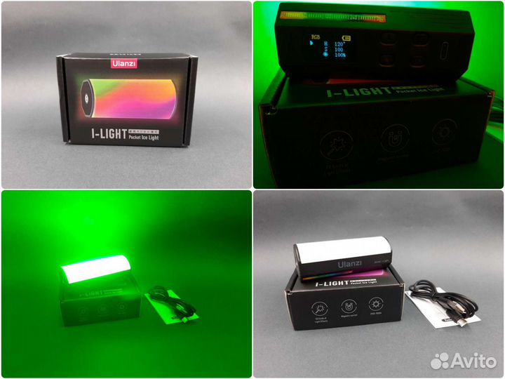 Видеосвет Ulanzi i-Light RGB LED (новый)