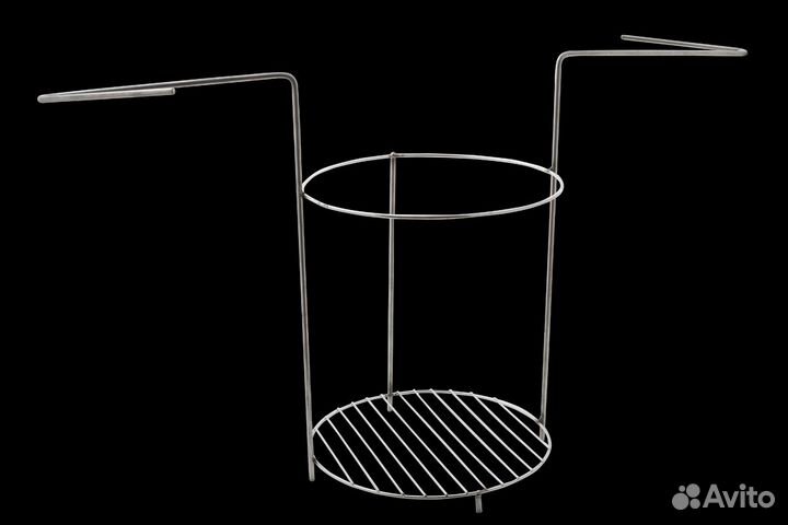 Э1/22см Этажерка решетка-гриль 1 ярусная мясная С