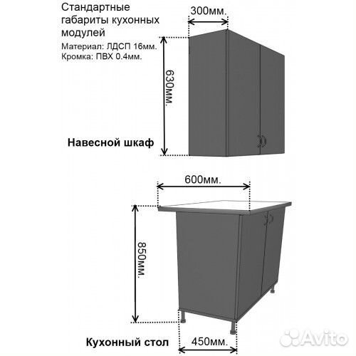 Кухонный пенал