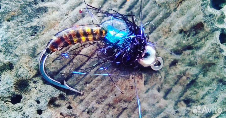 Нимфы, стримеры для ловли форели, ленка, хариуса