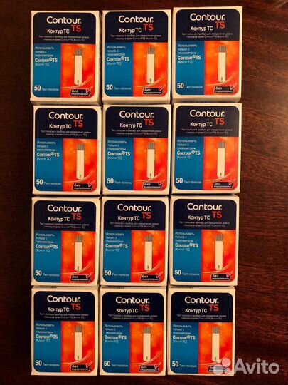 Тест полоски контур тс