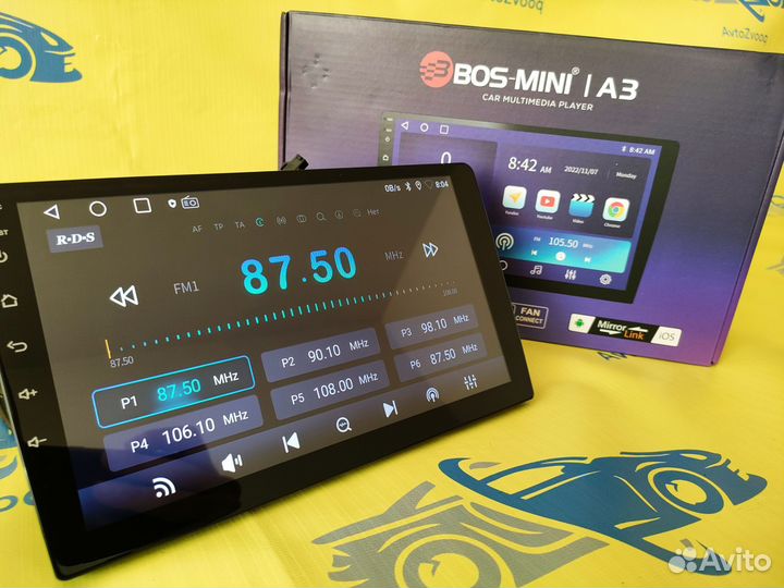 Новая Android магнитола Bos-Mini 9