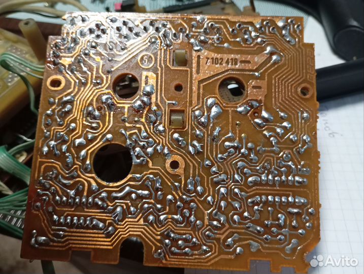 Плата подающего и приемного узла