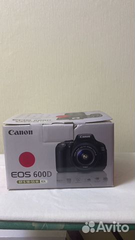 Зеркальная камера canon EOS 600D фотоаппарат
