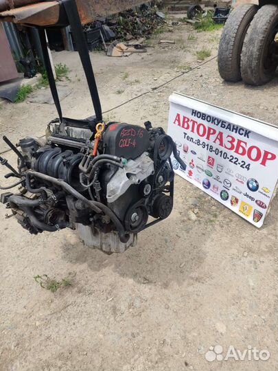Двигатель Volkswagen Bora 1.6 16V AZD