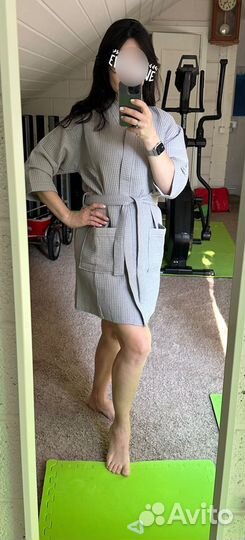 Вафельный халат, новый