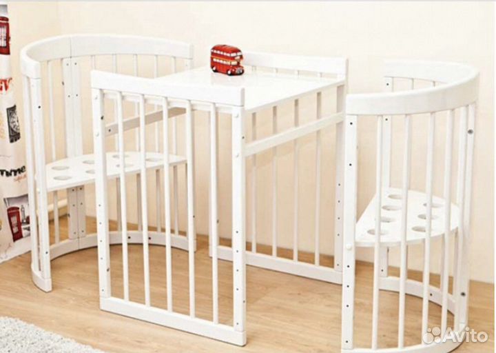 Овальная кроватка Паолина Красная звезда