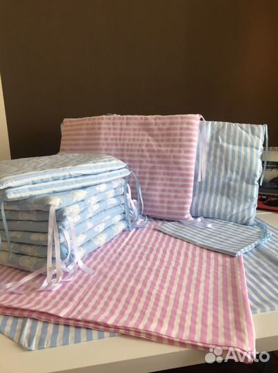 Комплект постельного белья в детскую кроватку
