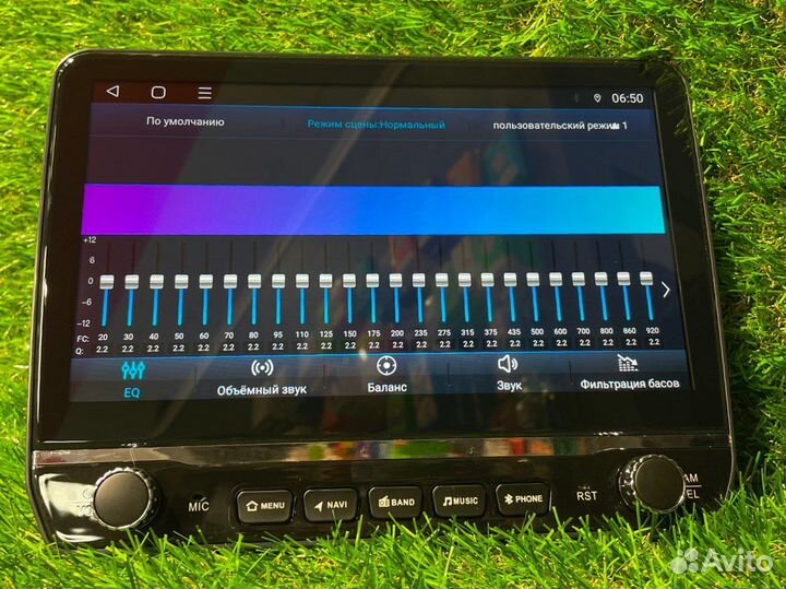 Магнитола андроид в стиле тесла