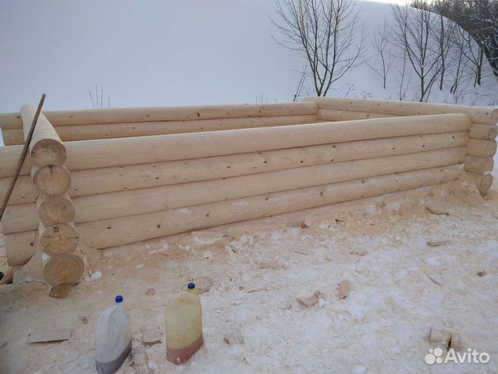Сруб для бани 6*4