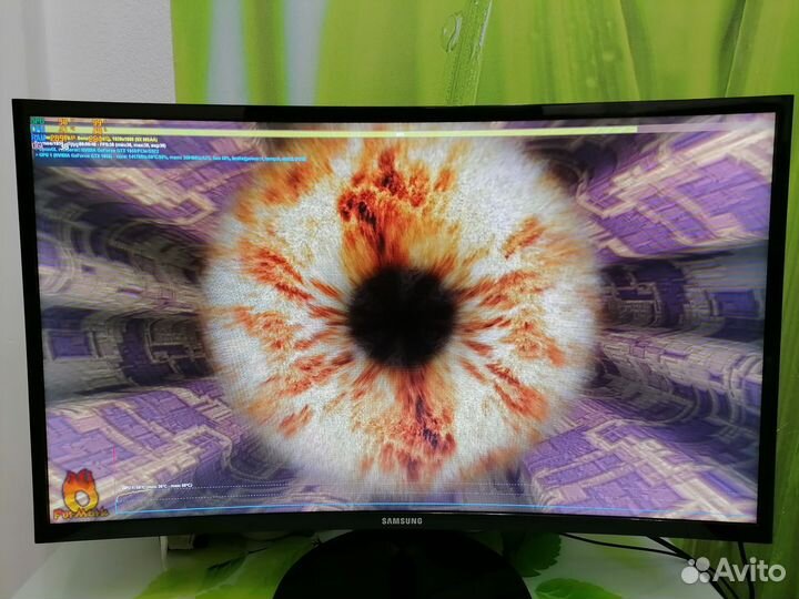Монитор Samsung 27 изогнутый