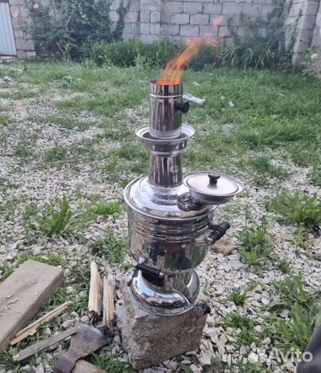 Самовар на дровах