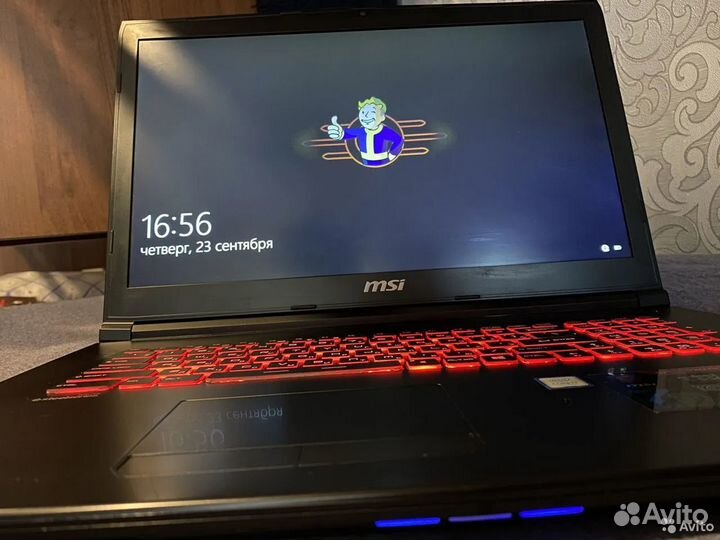 Ноутбук msi Core i7 MSI Leopard Gp72rdx-17.3