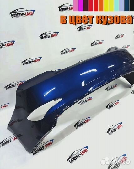 Бампер задний Hyundai Solaris 14-17 новый любой цв