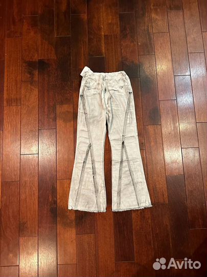 Rick Owens flared type клеш джинсы на руках