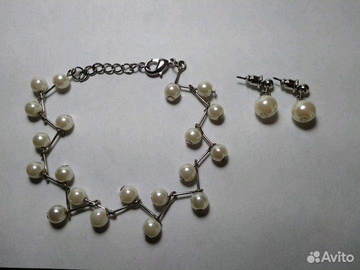 Браслет и сережки