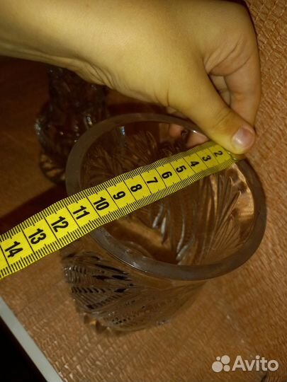 Хрустальные вазы для цветов СССР