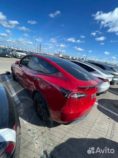 Tesla model Y perfomance, 2022год, весь авто на за
