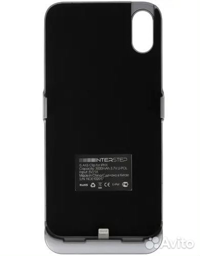 Батарея-Чехол для Apple iPhone X (3000mAh) Silver