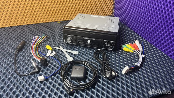 Автомагнитола с выдвижным экраном 7 дюймов