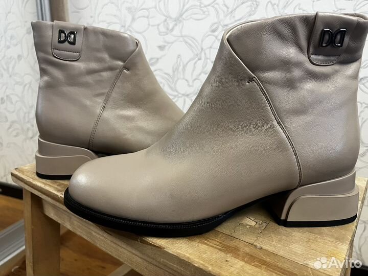 Полусапоги натуральная кожа демисезонные