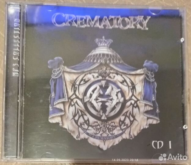 Cd mp3 диски лицензионные. Crematory, Kataklism